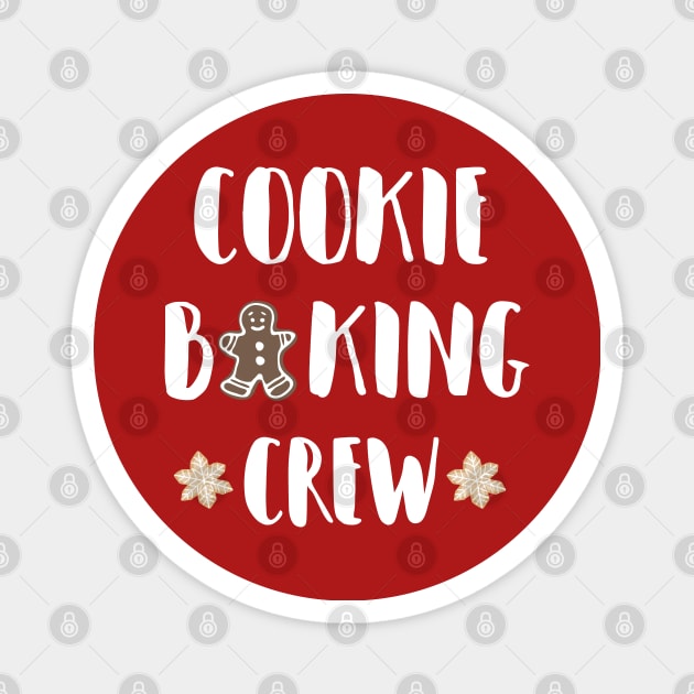 Cookie baking crew, Family Christmas holiday Magnet by ArtfulTat